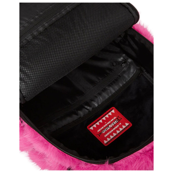 Sprayground Τσάντα πλάτης Ai Faux Fur Pink DLX Backpack